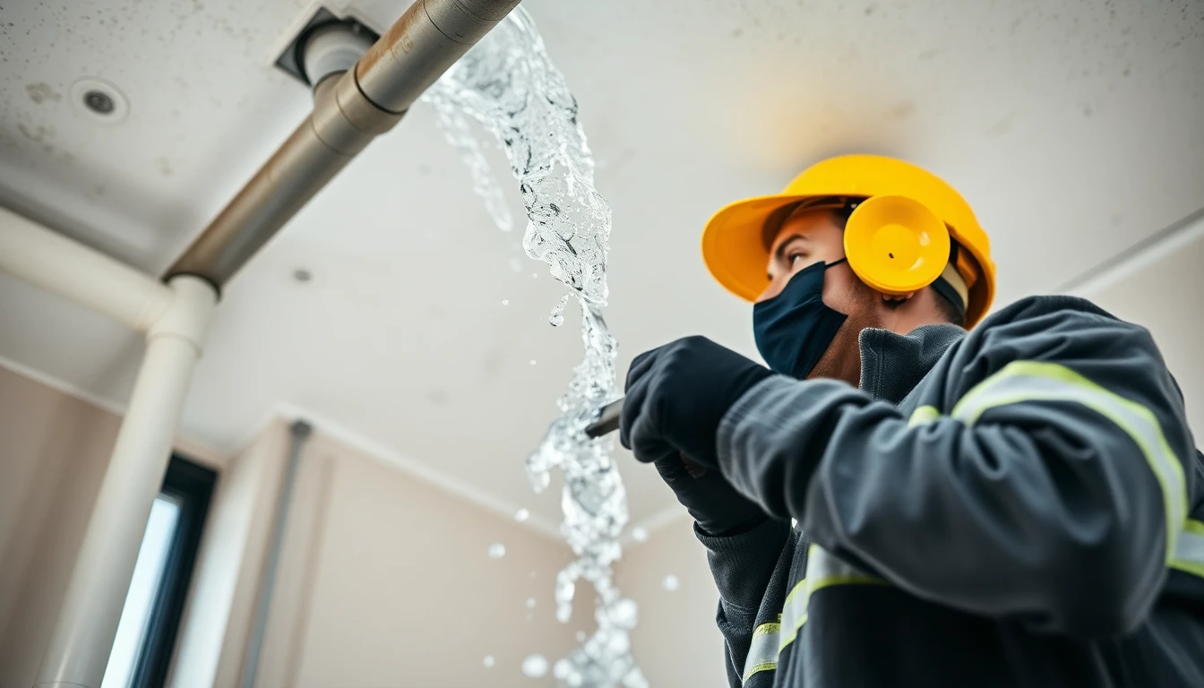 Burst Pipe Water Damage